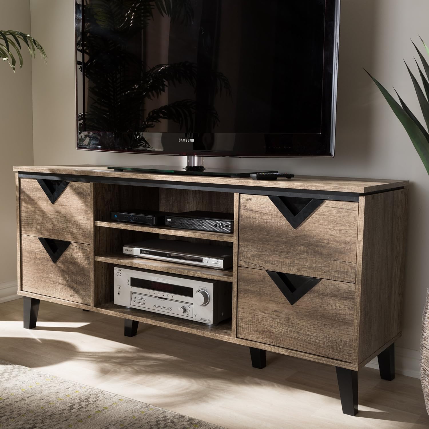 Best Baxton Black Tv Stand