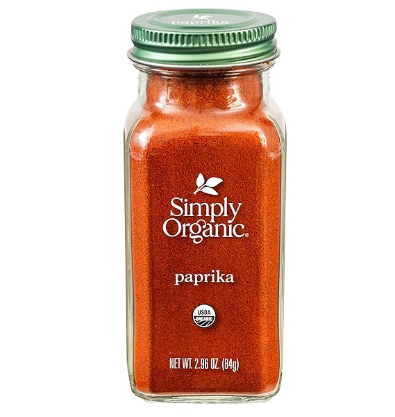 SIMPLY ORGANIC, PAPRIKA GROUND CERTIFIED ORGANIC, 2.96 OUNCE...