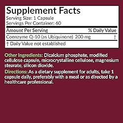 Futurebiotics CoQ10 200 MG Cellular Energy
