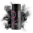 SEVICH Hair Fibers for Thinning Hair, Hair Building Fibers Instantly Thicker & Fuller Look,Hair Powder for Men & Women 25g Black