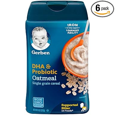 gerber oat and prune cereal