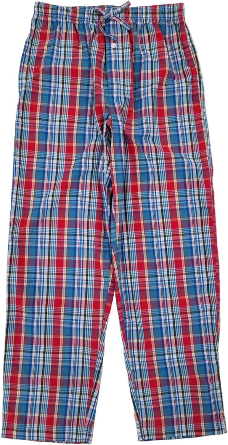men's madras plaid pants