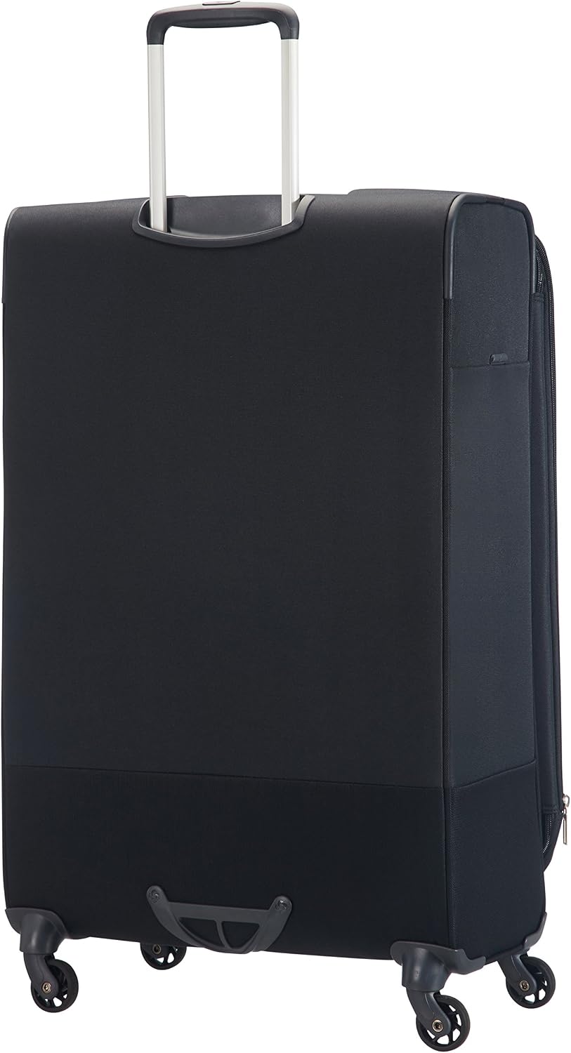 Samsonite Base Boost - Soft Luggage Suitcase 78 cm Large, Trolley Case with 4 Wheels, TSA Lock, Lightweight & Expandable, 105 L, Black - Image 3