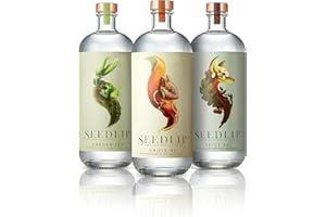 Seedlip - Non-Alcoholic Spirits Trio Bundle | Grove 42, Garden 108 and Spice 94 | Calorie Free, Sugar Free | Spirit Alternati