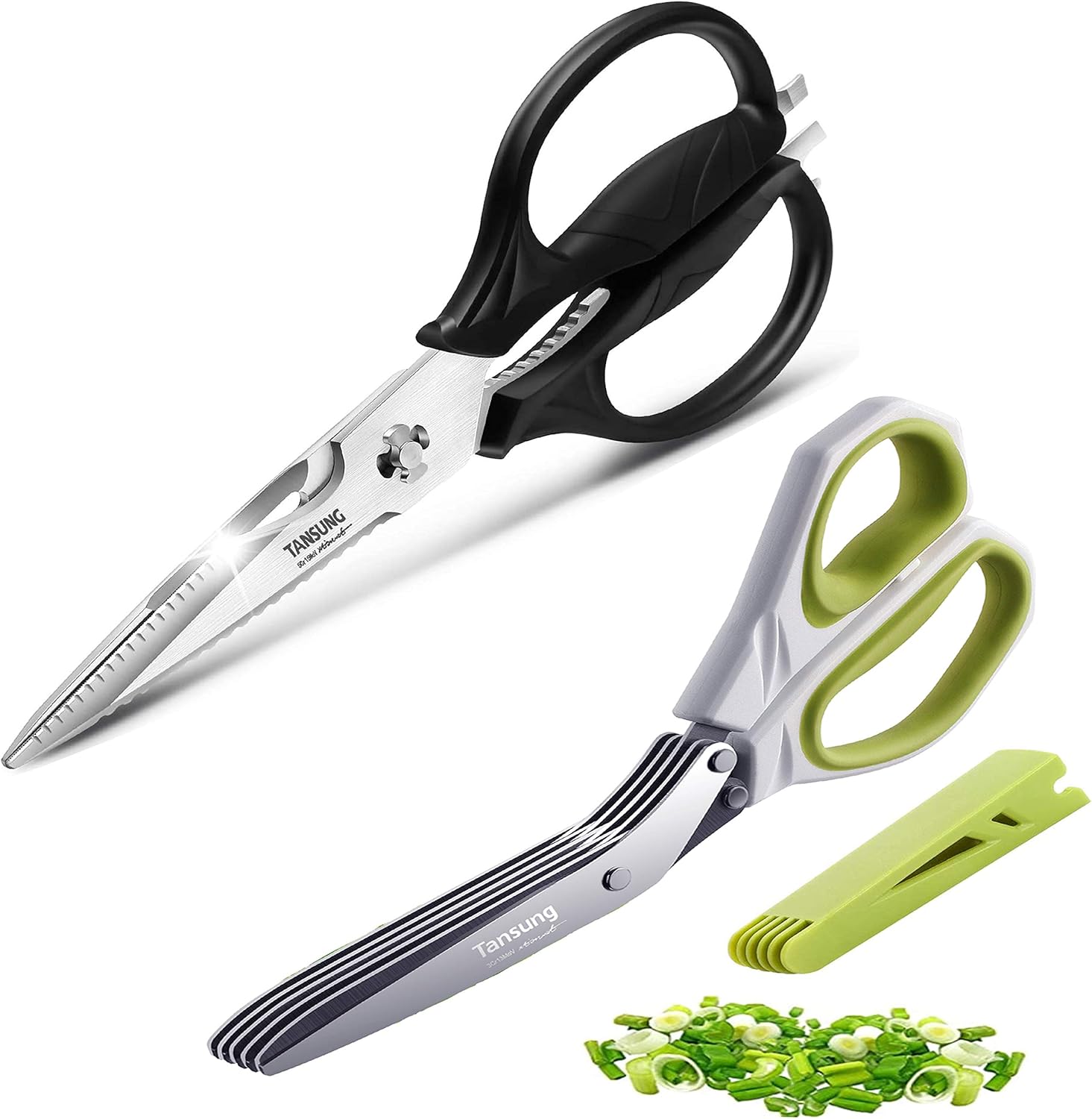 TANSUNG Comeapart Kitchen Shears Antirust MultiPurpose