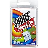 Shout Stain Remover Wipes, Travel Size - 4 ct