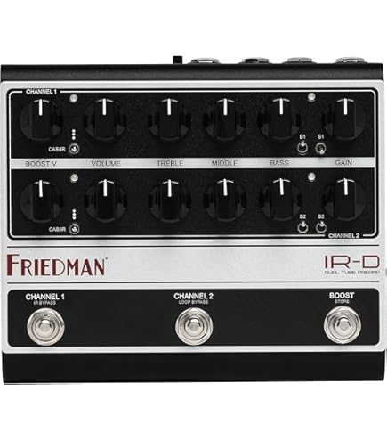 Amazon.com: Friedman IRX Dual Tube High Voltage Preamp DI/IR