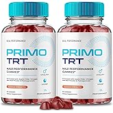 Primo TRT Gummies, Official Primo TRT Gummies for Men - Maximum Strength Performance, All Natural Support Overall Health & Wellness, PrimoTRT Advanced Formula Support Gummy Reviews (2 Pack)