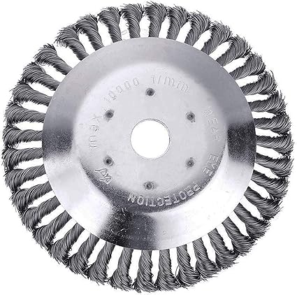 wire brush weed trimmer head