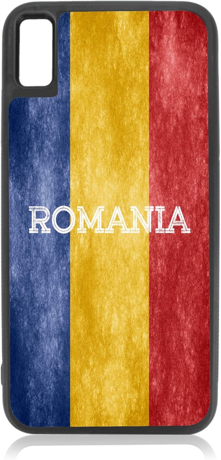 Amazon Com Flag Romania Romanian Grunge Flag Black Tpu Rubber Case Cover For The Apple Iphone 10 Iphone X Iphone Xs Iphone 10 Case Iphone X Case Iphone Xs Case