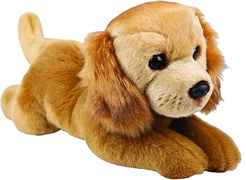 peluche a forma di cane