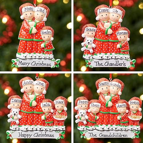 Boule De Noël Bois Et Gravure Avec Nom De Famille