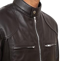 HANDSY Leather Jackets For Men - Leather Motorcycle