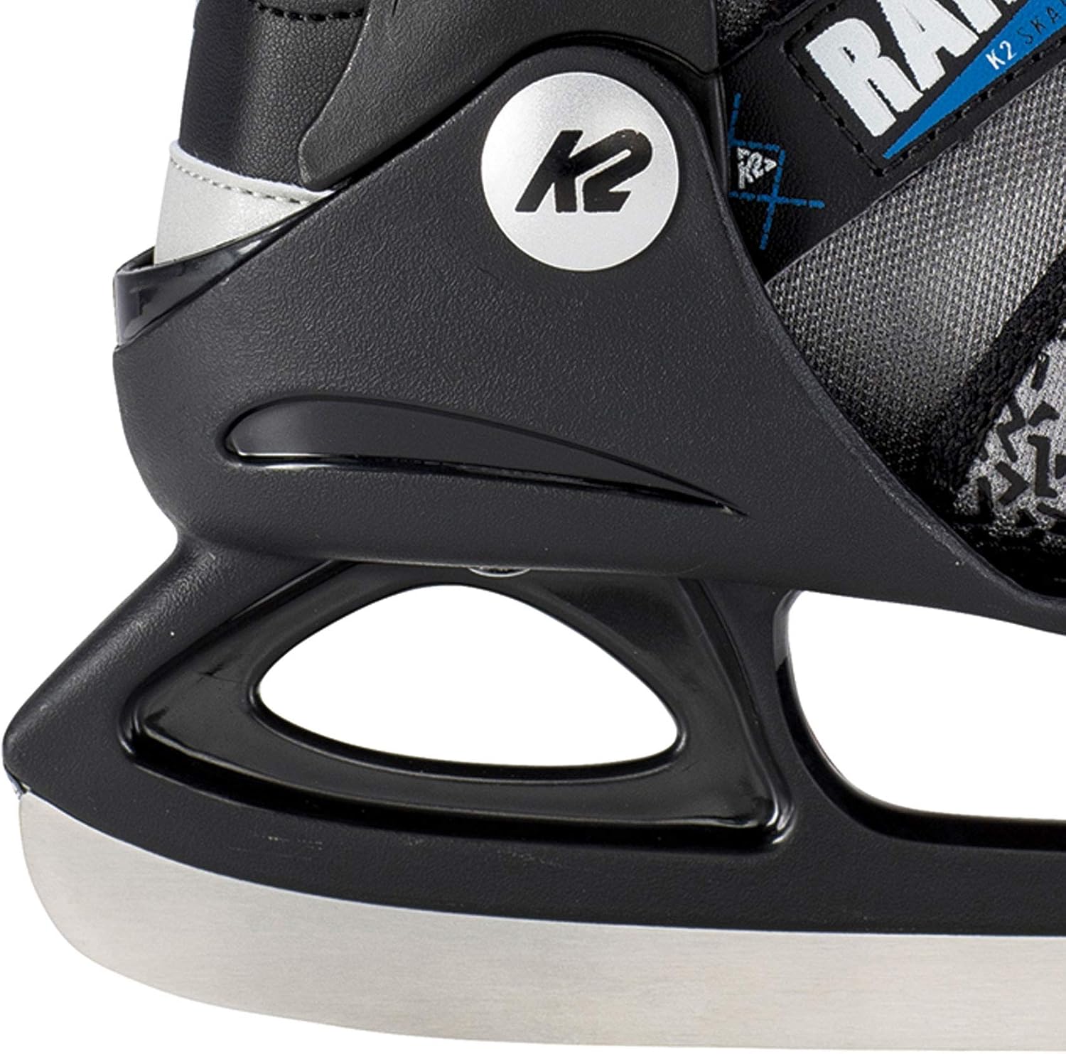 K2 Skate Boy's Raider Ice Skate, Gray Black : Sports & Outdoors
