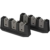 Seachoice 3-Rod Storage Holder, Black, ABS Plastic