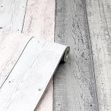 Arthouse Wood Planks Painted Wallpaper Grey Pink 53cm x 10.05m view 3