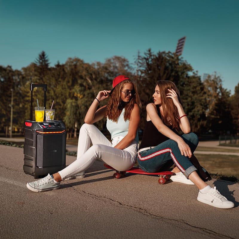Wild Bash - Coluna portátil compatível com tecnologia Bluetooth de 300W — foto 4 de 8