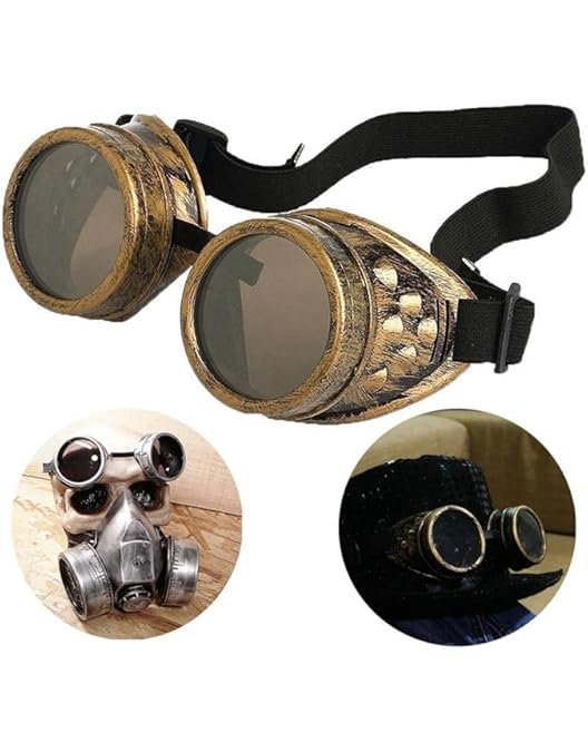 Lunettes en forme de masque vintage - Litlookz Studio