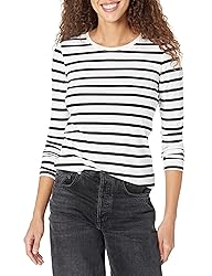 Amazon Essentials Women's Regular-Fit Long-Sleeve