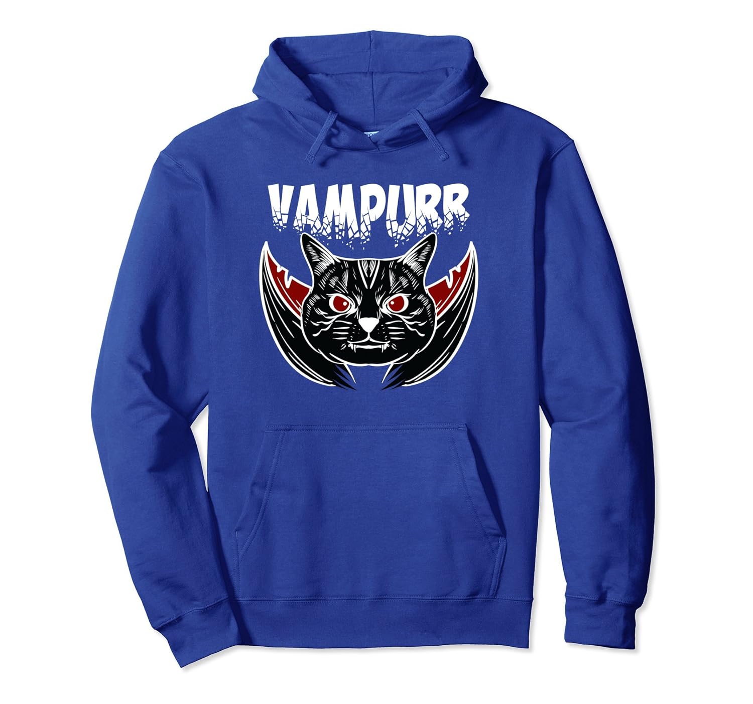 Funny Vampurr Hoodie - Halloween Cat Hoodie-Rose