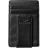 Claasico Men&rsquo;s Leather Money Clip Wallet &ndash; RFID Blocking Strong Magnetic Clip