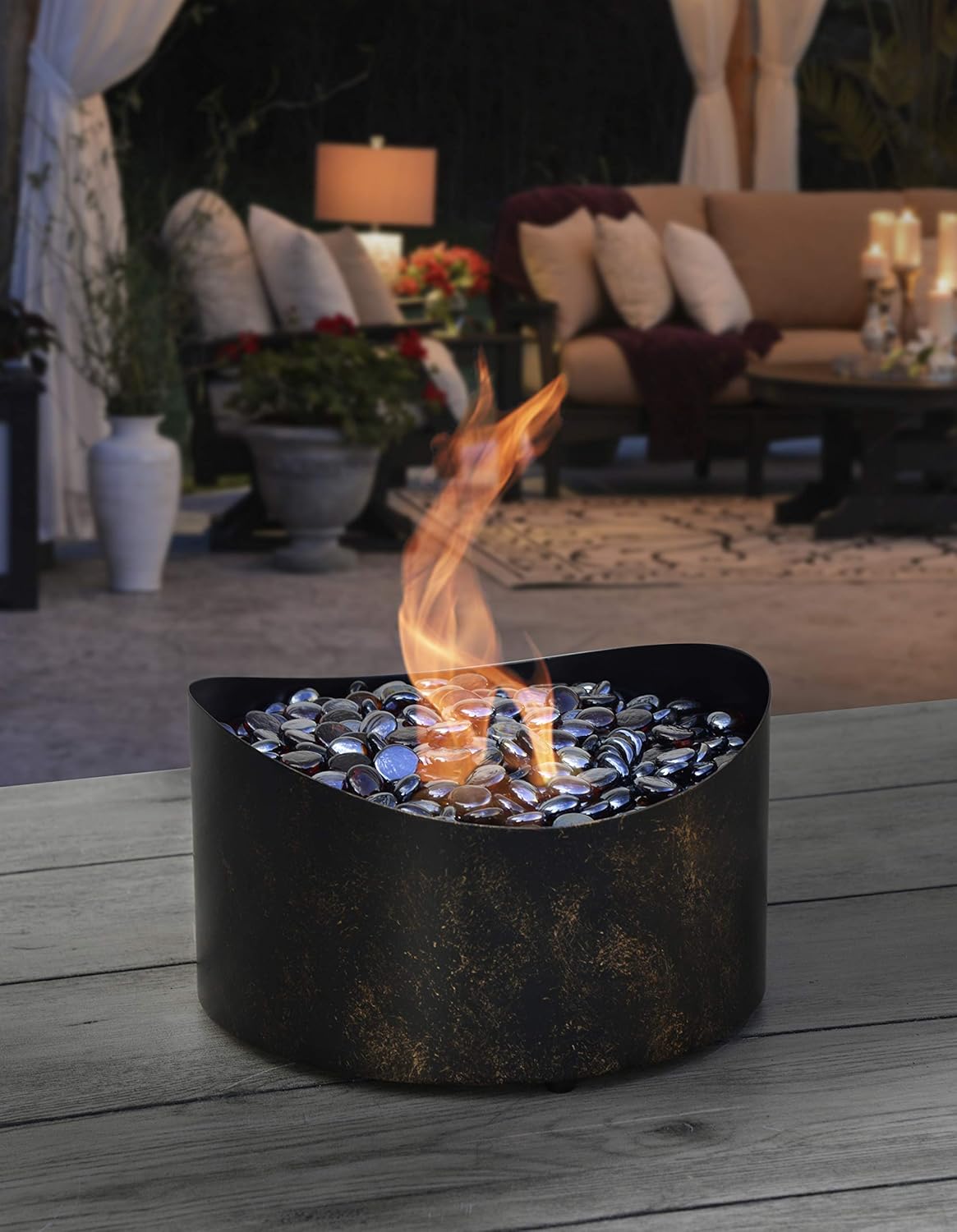 cypress outland firebowl on Bond Manufacturing 50856a Table Fire Bowl Bronze Amazon Ca Patio Lawn Garden