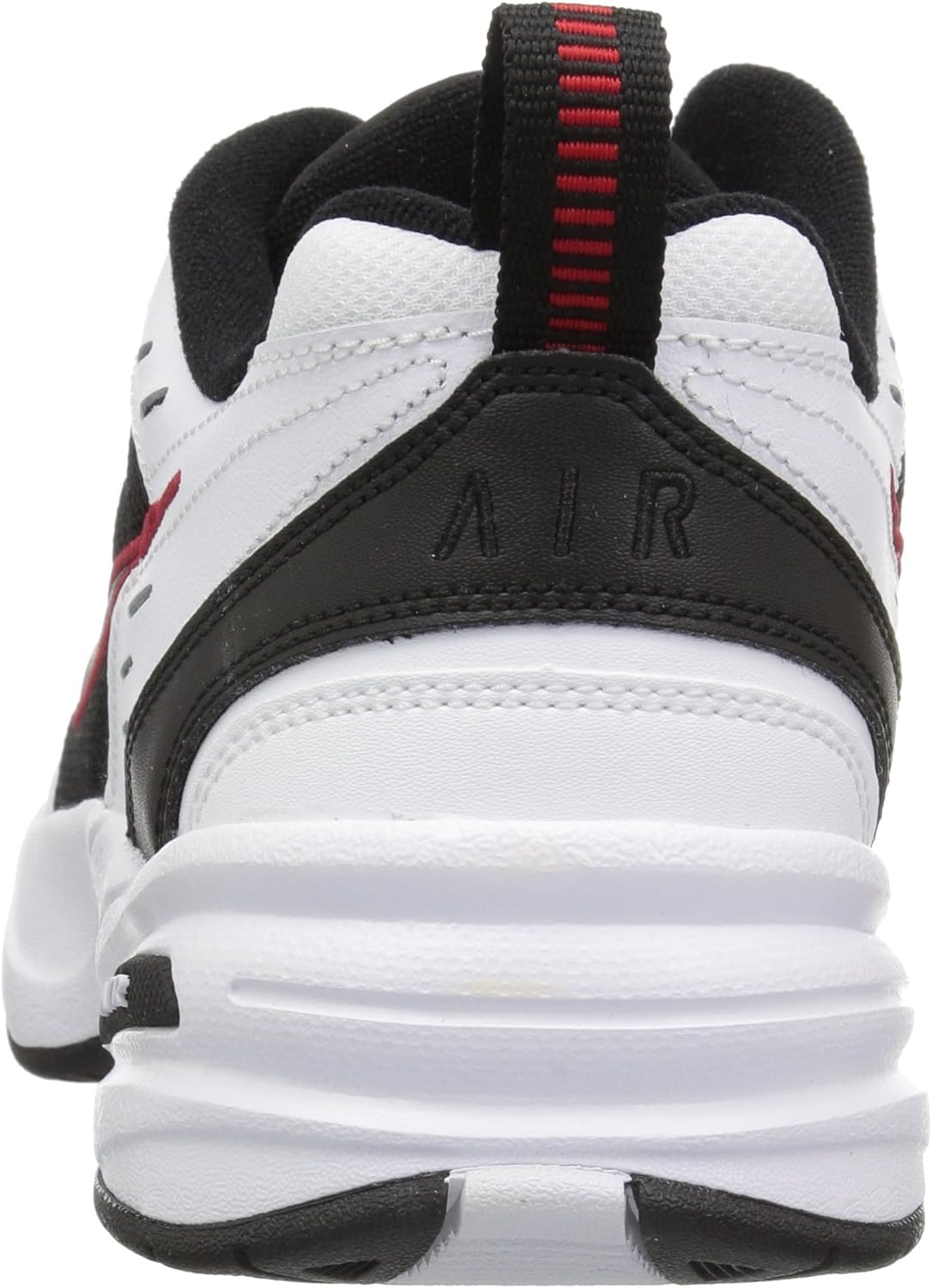 Amazon Com Nike Men S Air Monarch Iv Cross Trainer White Black 15 0 Regular Us Fashion Sneakers