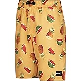 Hurley Boys' Printed Pull On Swim Trunks