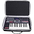 LTGEM Case Compatible with Pioneer DJ DDJ-FLX4 / AKAI Professional MPK225 DJ Controller