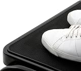 Premier Black Metal Step Stool for Adults - Nonslip Rubber Mat view 2