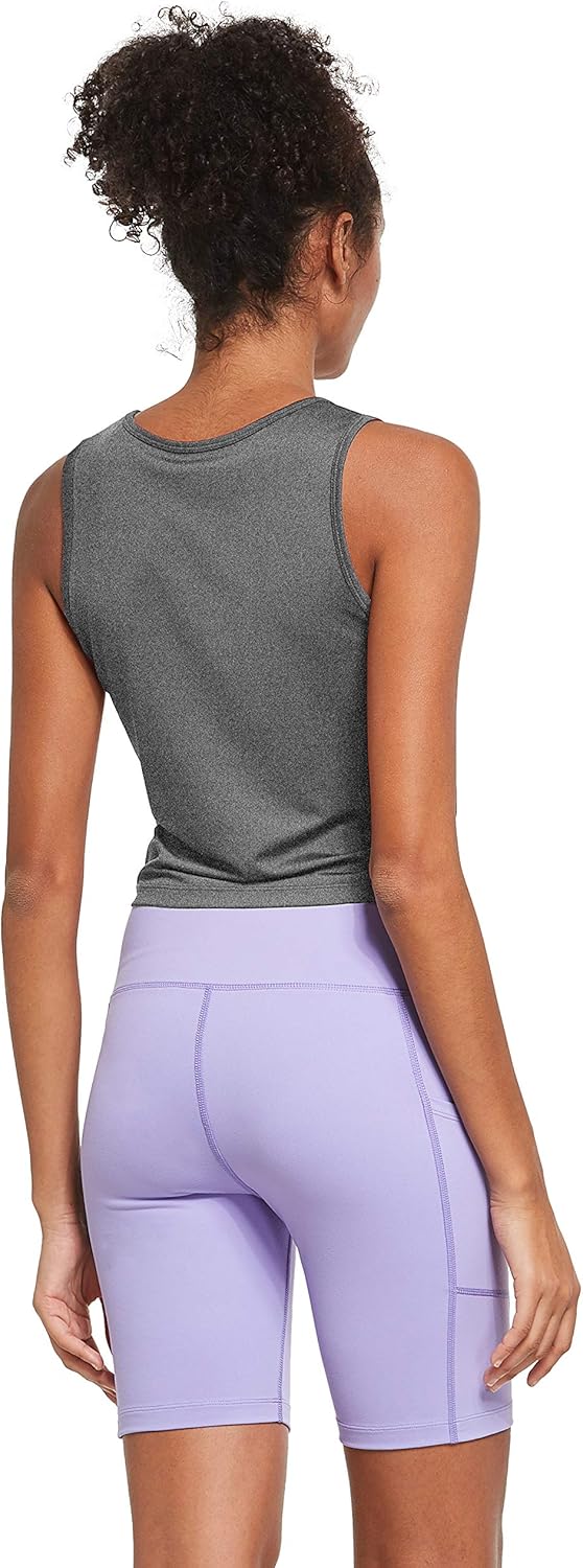 cropped active tank tops