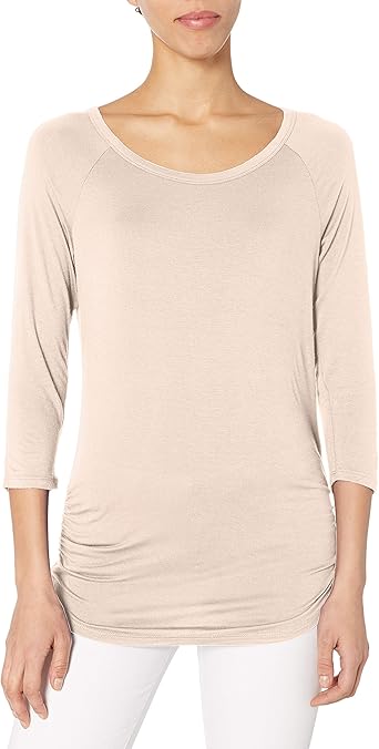 women's side ruched tops