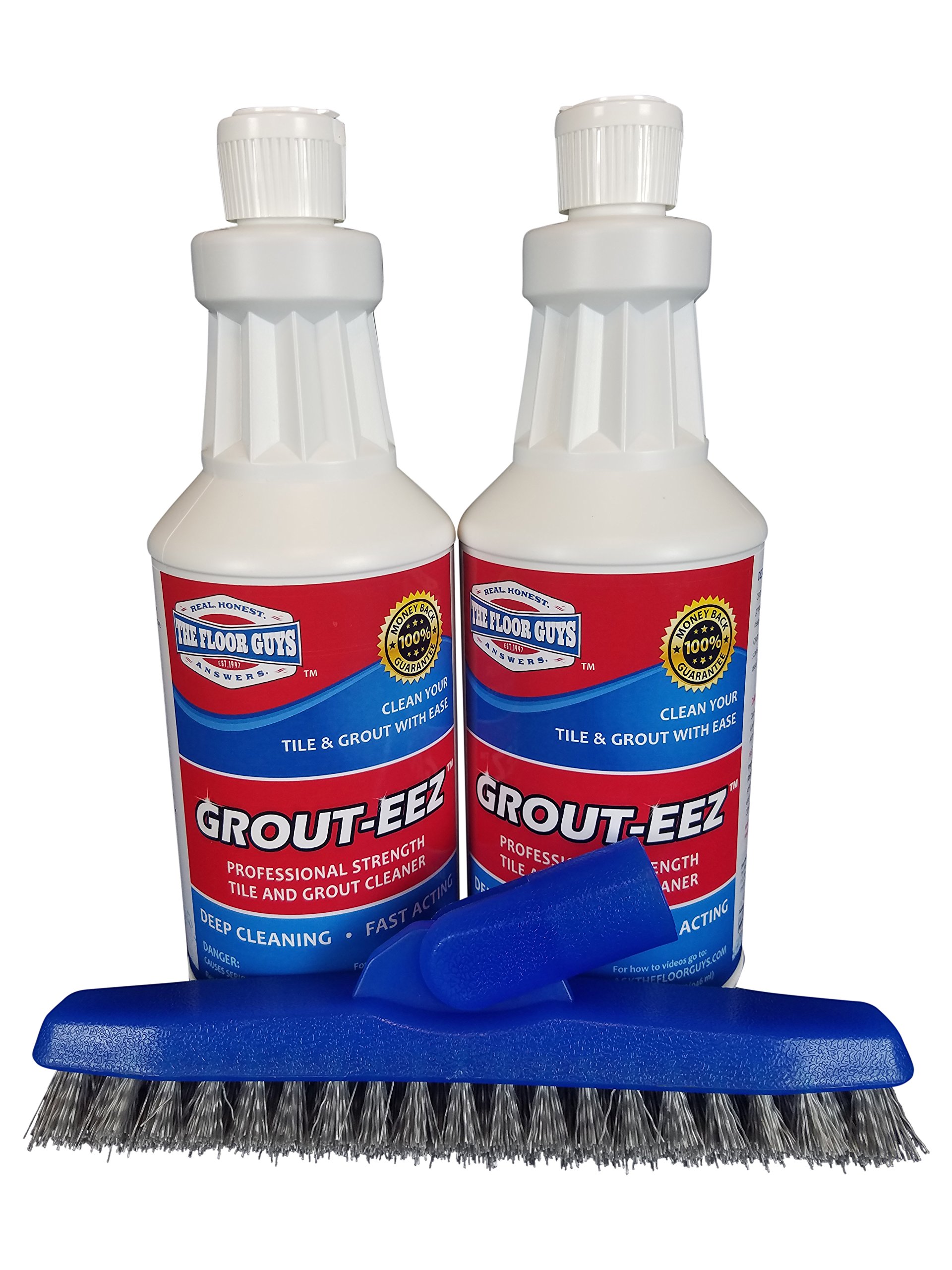 IT JUST WORKS! GroutEez Super Heavy Duty Tile Grout Cleaner. Quickly