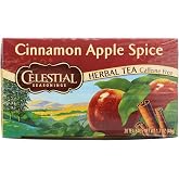 2 Pack of Celestial Seasonings Cinnamon Apple Spice Tea - 20 Bags Gluten Free Herbal Tea