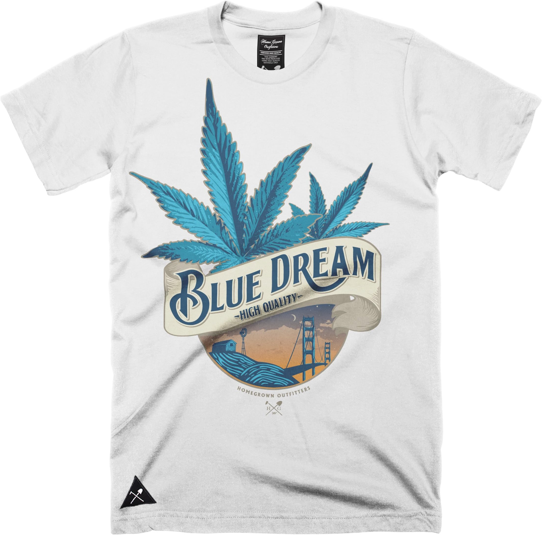 Homegrown Outfitters Men's Blue Dream T-Shirt