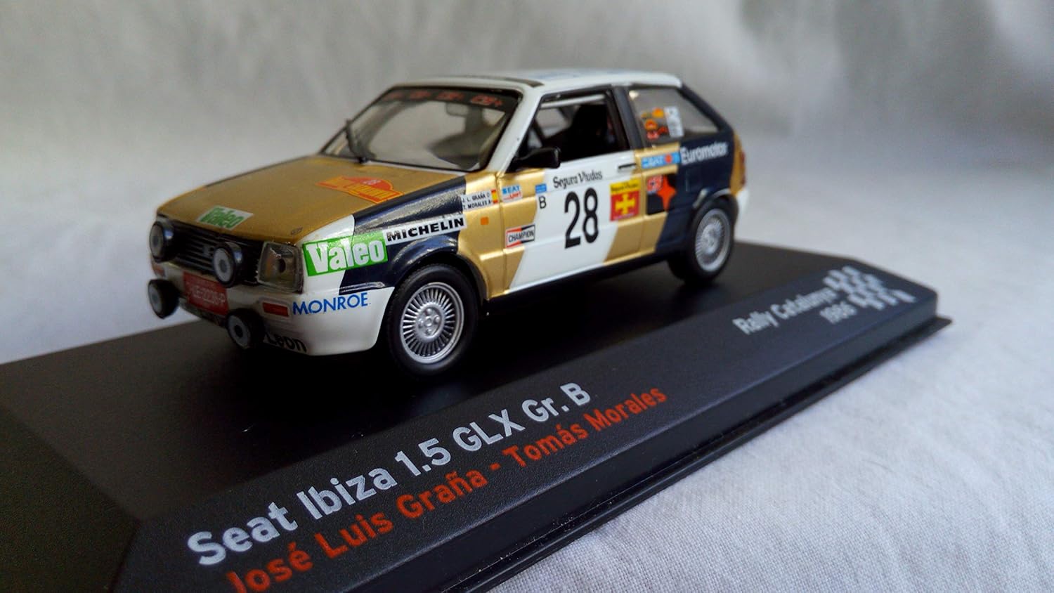 Desconocido 1/43 Seat Ibiza 1.5 GLX #28 Gr.BRALLY DE ...