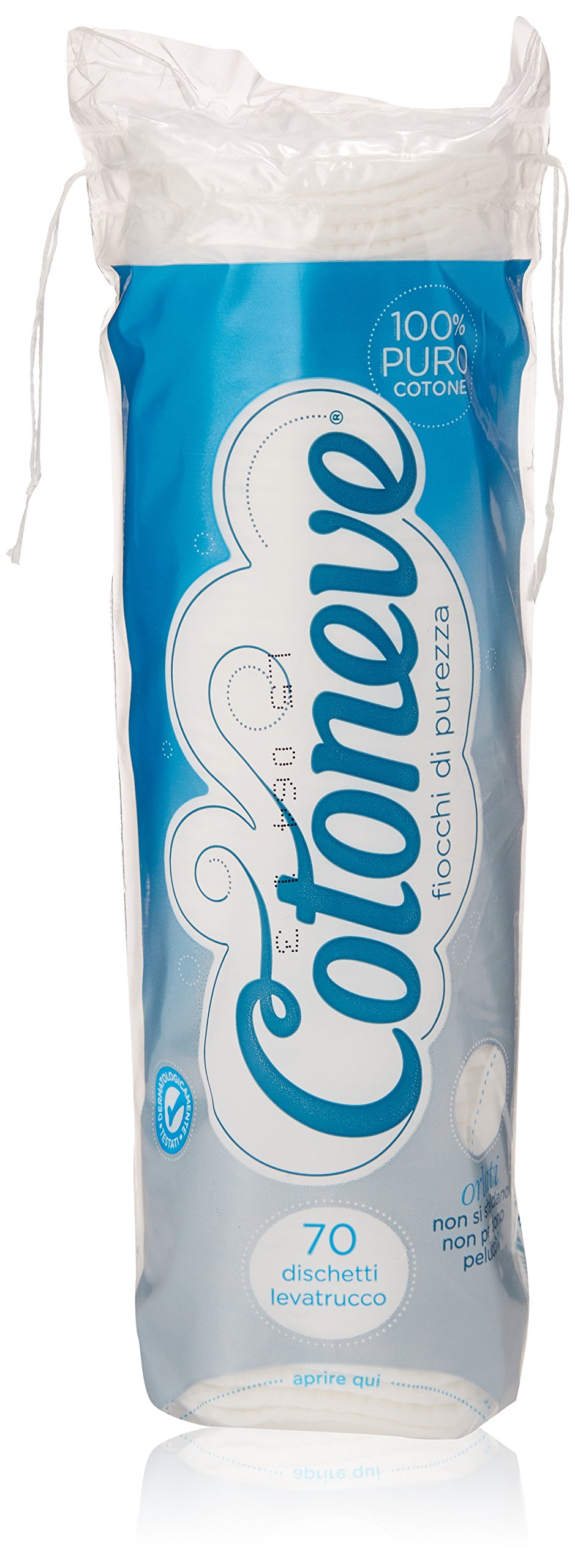 cotoneve Discs levatrucco-flocons pureté-70 Pieces