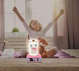 Lexibook Kitten Nightlight Alarm Clock RL800KT Pink LCD Backlit Snooze view 4