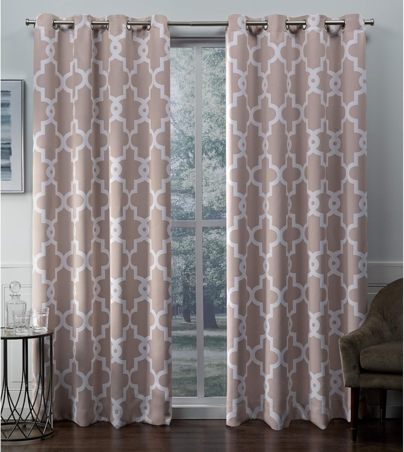 Best living room curtains light pink