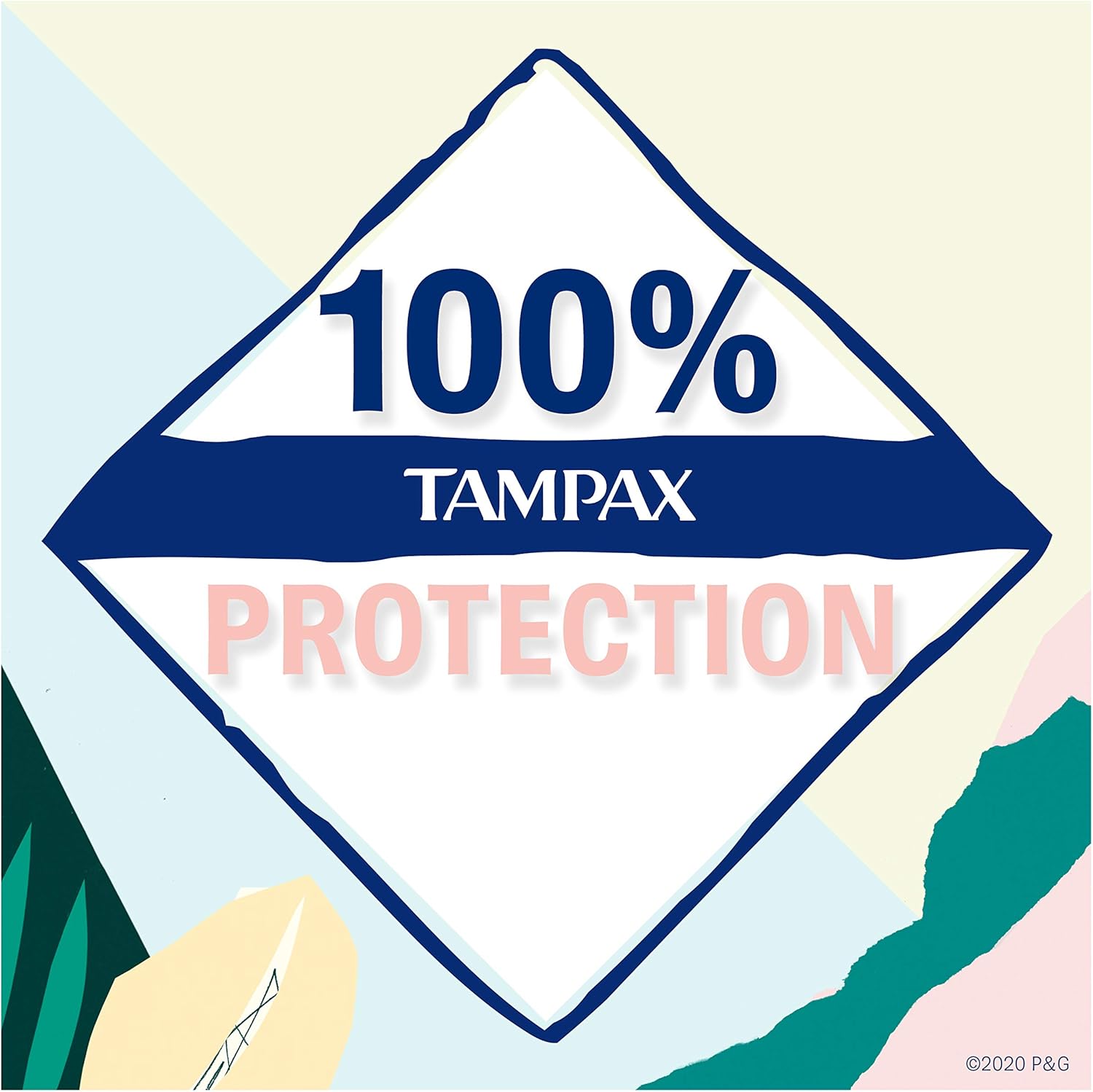 Tampax Pure Tampons, Duopack (Regular/Super), 132 Count, Unscented (6 Packs of 22 - 132 Count Total): Health & Personal Care