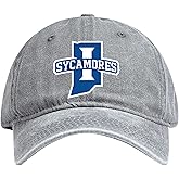 R and R Imports Indiana State University Officially Licensed Dad Hat - Unisex Baseball Cap Colorful Logo
