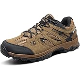 CAMELSPORTS Mens Hiking Shoes Walking Shoes for Men Outdoor Leather Mesh Lightweight Trail Sneakers