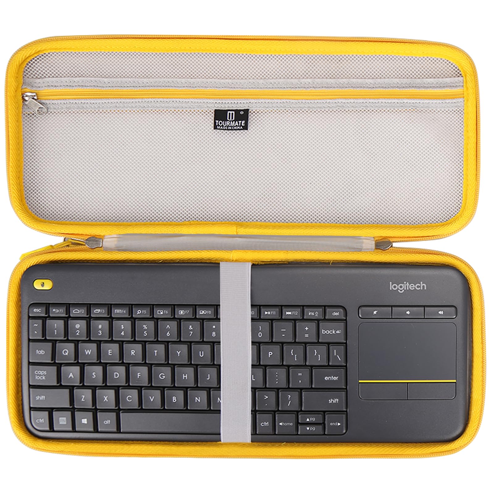 Photo 1 of Tourmate Hard Storage Case for Logitech K400 Plus/MX Mechanical Mini Wireless Keyboard - Travel Case for Logitech POP Keys Touch TV/Keychron K1 Keyboard (Box Only)