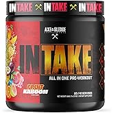 Axe & Sledge Intake All-in-One Pre-Workout | 300mg Caffeine | L-Citrulline, Beta Alanine, Betaine for Performance & Focus | Pre-Workout for Men & Women | 20/40 Servings, Fruit Kaboom