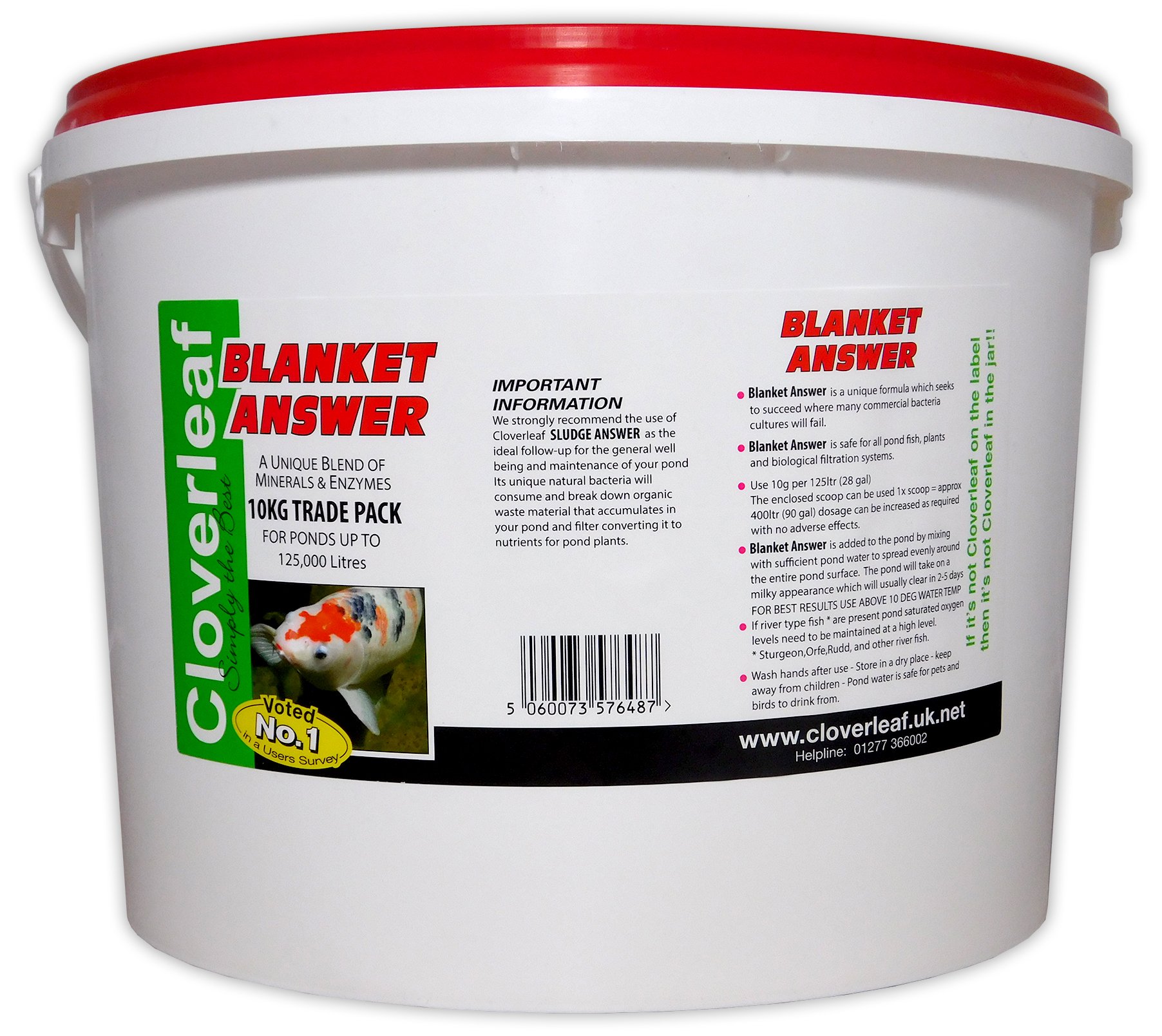 Cloverleaf Blanket Answer 10kg Blanketweed Treatment