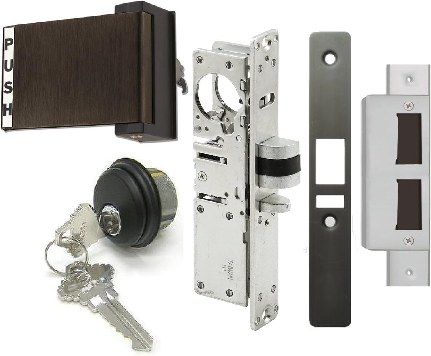 Pacific Doorware Adams Rite Style Latch Storefront Door Mortise