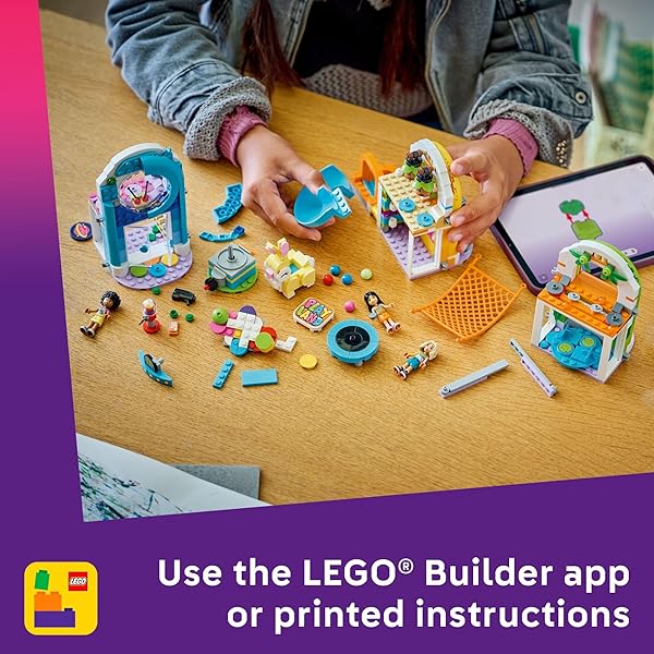 LEGO FRIENDS FUN INDOOR PLAYGROUND BUILDING TOY FOR GIRLS & BOYS – PRETEND PLAY SET FOR KIDS, AGES 7+ – W/SONIA, LIANN & NOVA MINIDOLLS & ACCESSORIES – GIFT IDEA FOR BIRTHDAYS – 42686