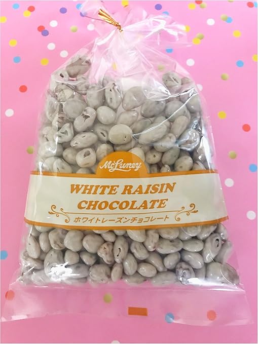 Amazon 大人 の レーズンホワイトチョコ たっぷり2g Mcluney フルーツチョコレート 通販
