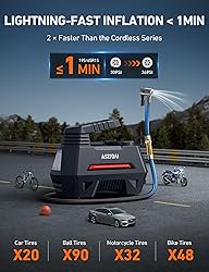 AstroAI Tire Inflator Portable Air Compressor Tire