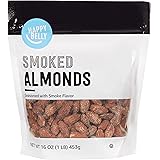 Amazon Brand - Happy Belly Smoked Almonds, 16 Ounce